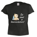 Tricou negru copii, Eu sunt o binecuvantare, ursulet